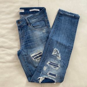 Guess denim power curvy mid rise